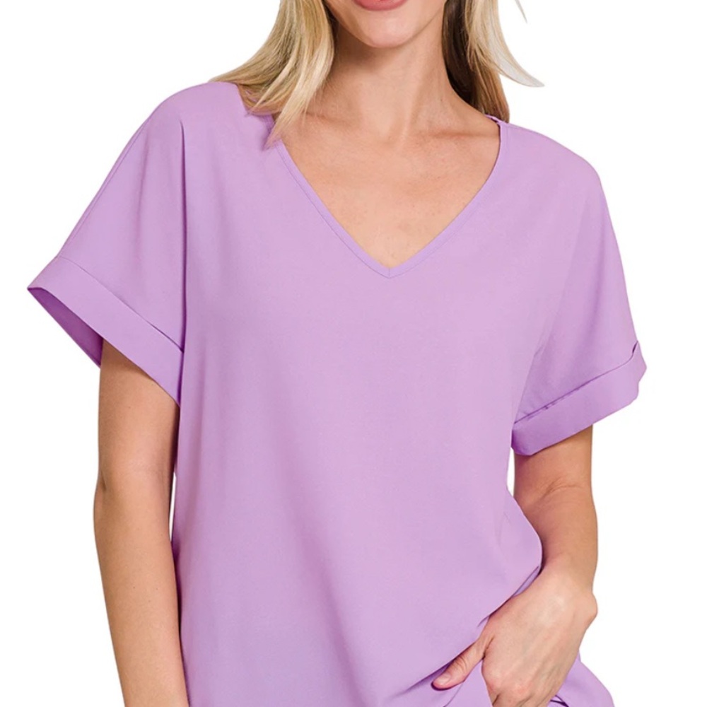 🐠 Zenana Outfitters Purple Top